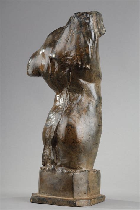 Bronze Bust Of A Naked Man By Pierre Chenet For Sale At Stdibs