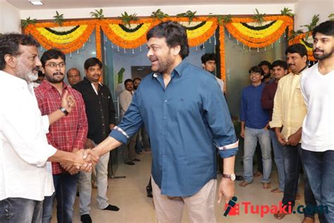 In Pics Chiranjeevi Son In Law Kalyaan Debut Movie Launch