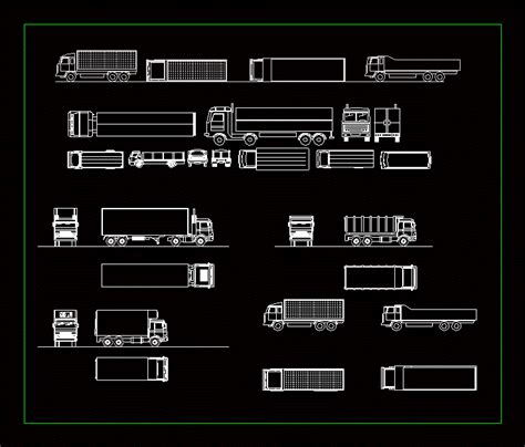 Truck DWG Plan for AutoCAD • Designs CAD