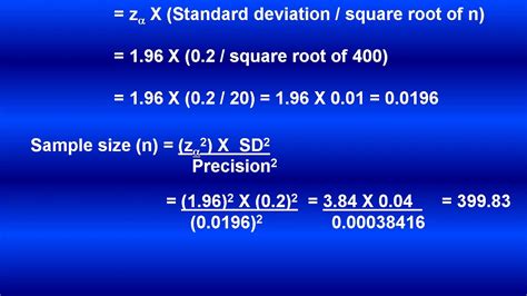 Abrumador Exilio Romper Calculate Sample Size From Mean And Standard