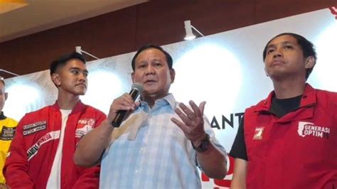 Disinggung Soal Dinasti Politik Ini Kata Prabowo Dan Kaesang Di Konser