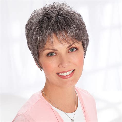 Cancer Patients Wigs Chemo Wigs Gray Wigs Short Wigs Wigs For