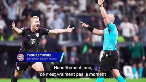 Tuchel Les excuses de larbitre ne servent à rien ce nest pas le