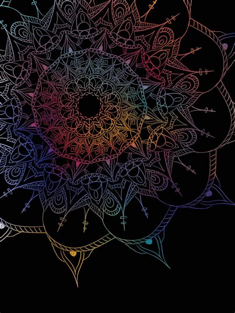 Drawing Multicolored Mandalas TimeLapse Compilation Hintergrund