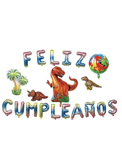 Set De CumpleaÑos Dinosaurio Mx