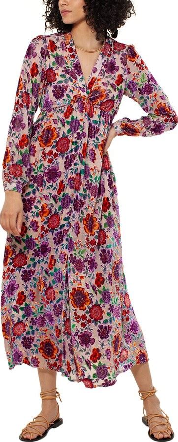 Hale Bob Silk Blend Maxi Dress ShopStyle