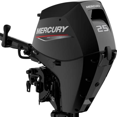 Mercury Outboard 25 Hp With Power Trim Electric Start