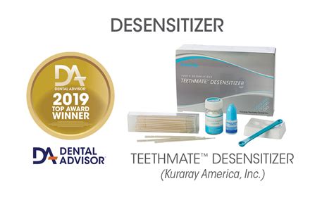 TEETHMATE DESENSITIZER 6 Month 2019 Product Award The Dental Advisor