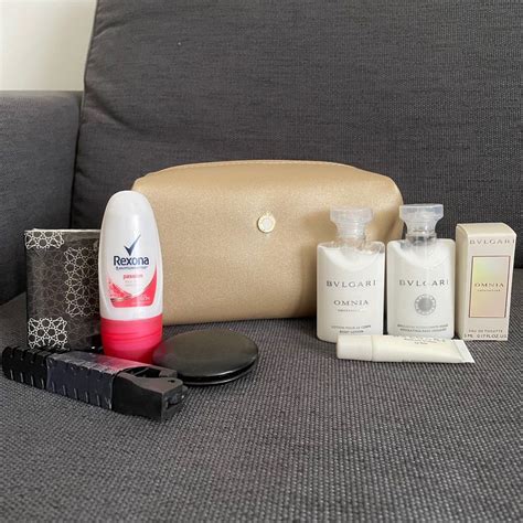 Bvlgari Emirates Business Class Amenity Kit Beauty Personal Care