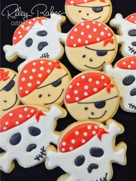 Pirate Cookies Pirates Birthday Party Pirate Theme Party Pirate