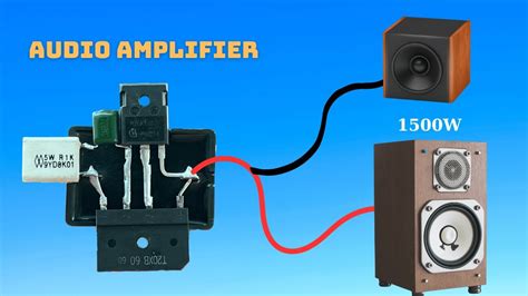 Diy Powerful Ultra Bass Amplifier From Capacitor And Diode Simple