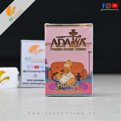 Adalya Tobacco Premium Hookah Tobacco Homer Simpsons Flavor Gram