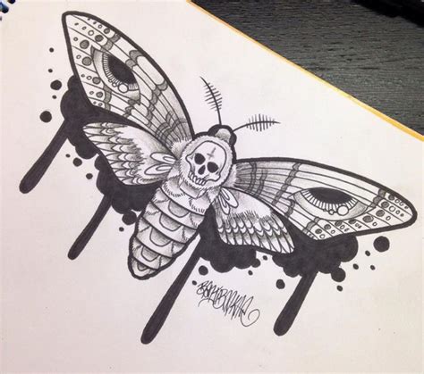 Deaths Head Moth Svg 13 Death Moth Tattoo Moth Tattoo Design Moth