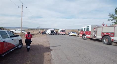 Choque deja 10 heridos en tramo Anáhuac al Ejido Favela