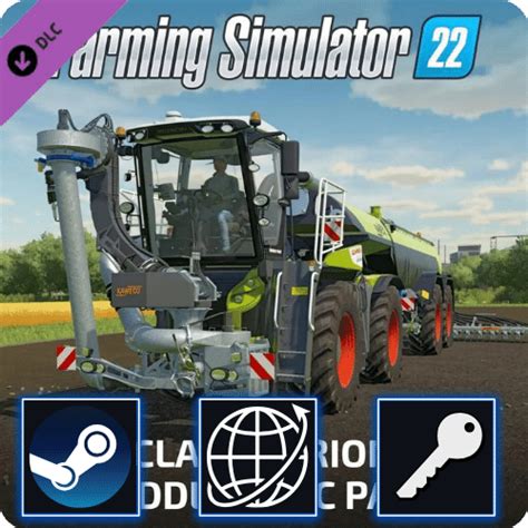 Farming Simulator 22 Claas Xerion Saddle Trac Pack Dlc Pc Steam Cd