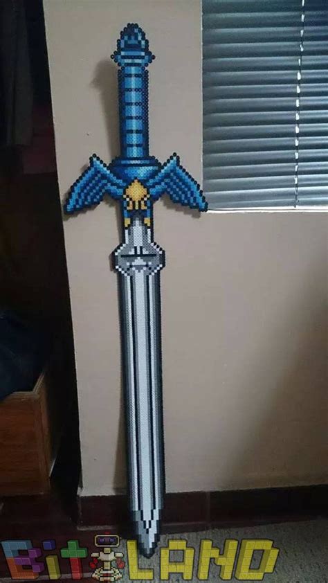 Master Sword Legend Of Zelda Pixel Art