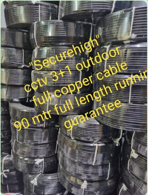 Cctv Camera Cable 3 Plus 1 Copper 90 Meters At Rs 875 Piece CCTV