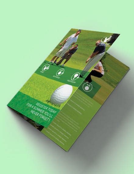 FREE Summer Golf Tri-Fold Brochure Template: Download 280+ Brochures in ...