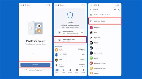 How To Import Your Trust Wallet From Ios To Android Basics Trust Wallet