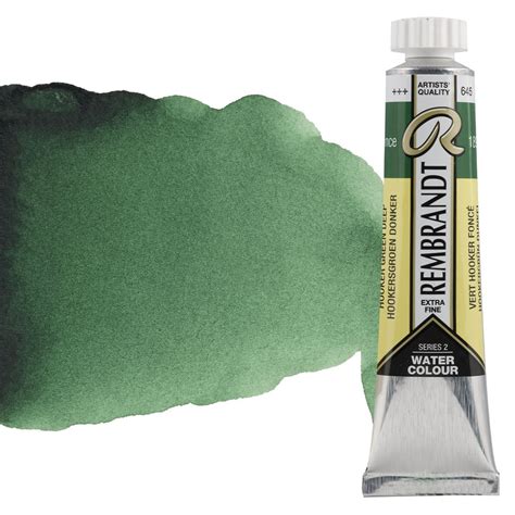 Rembrandt Artists Watercolor Hooker Green Deep 20ml Tube Jerry S