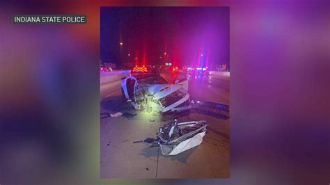 Crash On I 94 In Northwestern Indiana Injures State Trooper Nbc Chicago