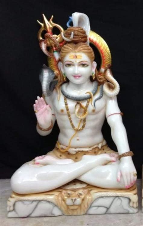 Shiv Ji Marble Statues For Worship Size Min 12 Inch To 150 Inch At