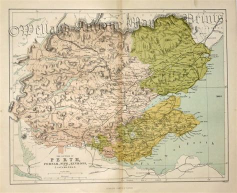 Scottish Counties Regions Archives Page Of Welland Antique Maps