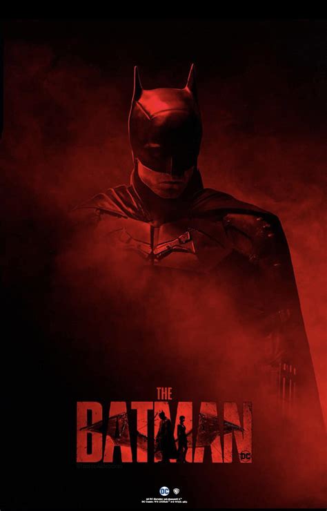 The movie poster for “The Batman” (2022) uses a red color palette. This ...