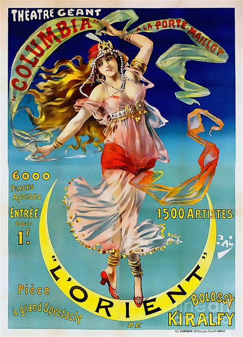 Lorient Vintage 1899 Theatre Poster Digital Art By Ian Gledhill Pixels