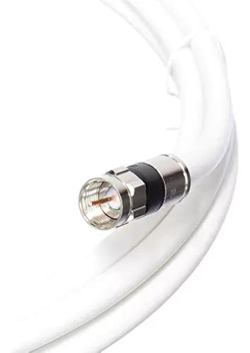 Cabo Tv Coaxial Metros Antena Conector Montado Rg Mercadolivre