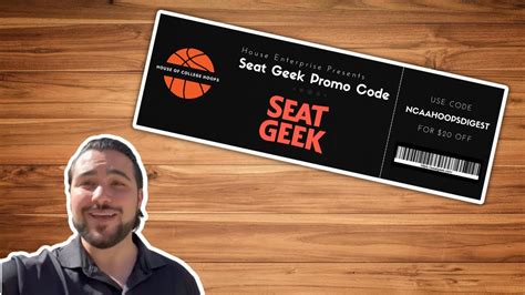 SeatGeek Promo Use Code NCAAHOOPSDIGEST For 20 Off YouTube