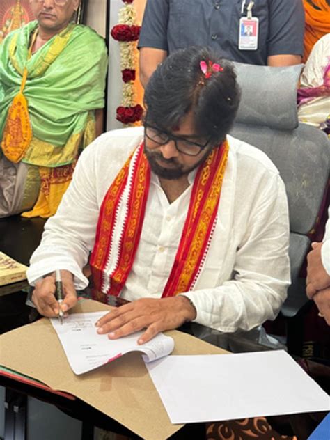 Pawan Kalyan Assumes Office As Andhra Pradesh Deputy Chief Minister