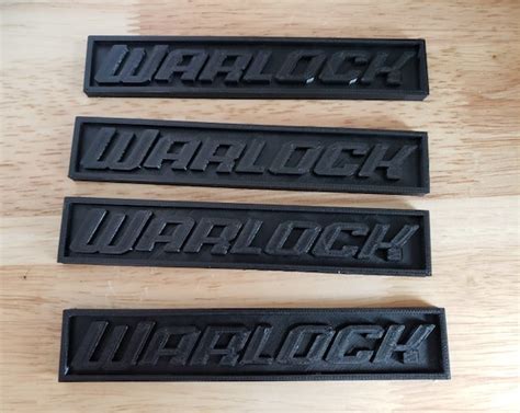 Ram 1500 Warlock Badge Etsy