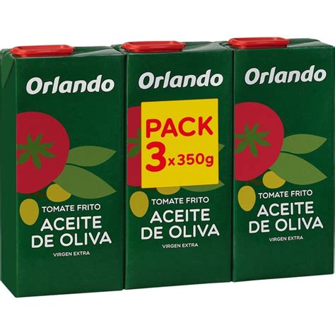 Tomate Frito Con Aceite De Oliva Virgen Extra Sin Gluten Pack Envase