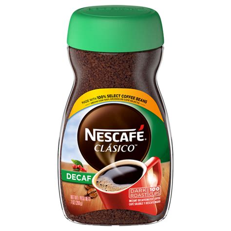 Save On Nescafe Clasico Decaf Dark Roast Instant Coffee Order Online Delivery Stop And Shop