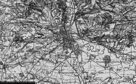 Historic Ordnance Survey Map of Derby, 1895 - Francis Frith