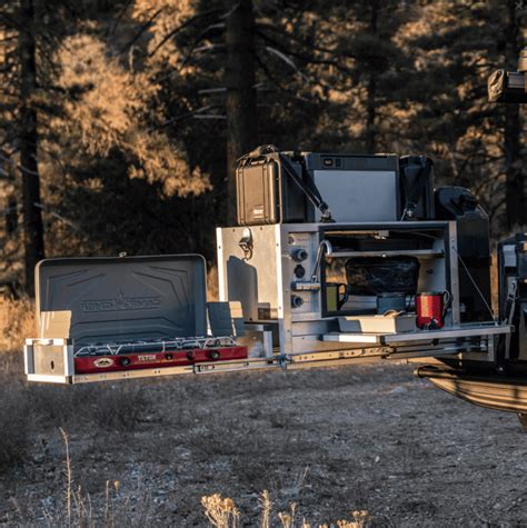 The Top Slide Out Camp Kitchens And Diys The Crazy Outdoor Mama