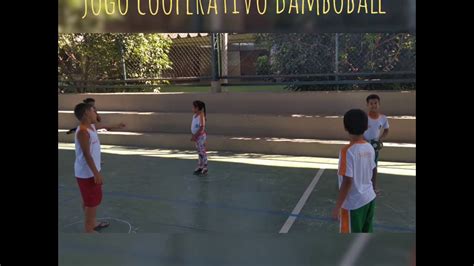 Aula De Educação Física Jogo Bamboball Jogos Cooperativos 3° Ano