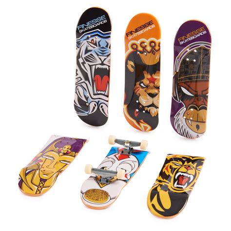 Set 6 Mini Placi Skateboard Tech Deck Bonus Pack 20136708 Noriel