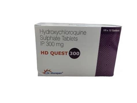 HYDROXYCHLOROQUINE SULPHATE TABLETS IP 300 MG HQ QUEST At Rs 60