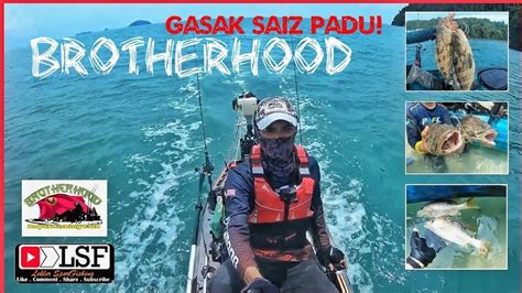 Gasak Ikan Saiz Padu On Kayak LSF Kayak Vlog 28 Kayak Fishing