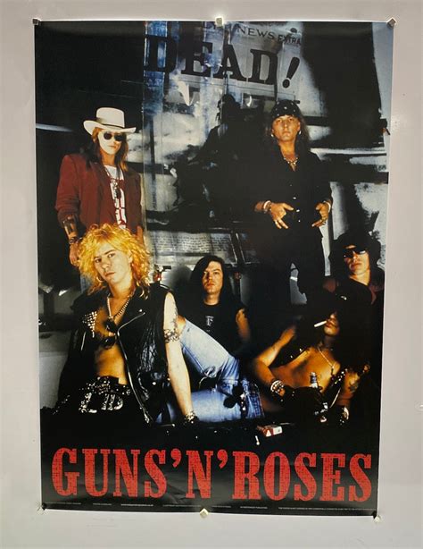 Guns N Roses 2003 Rare Vintage Original Poster Etsy