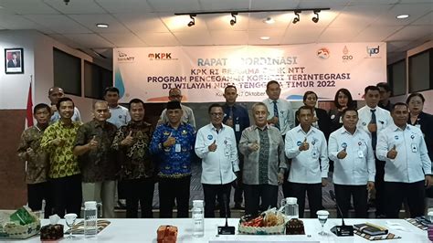 Kpk Pertegas Peran Bank Ntt Optimalkan Kerjasama Pemda Untuk Pajak