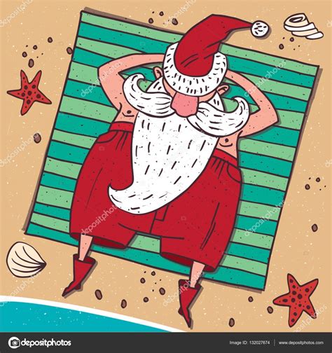 Disegni Babbo Natale Al Mare Disegni Hd