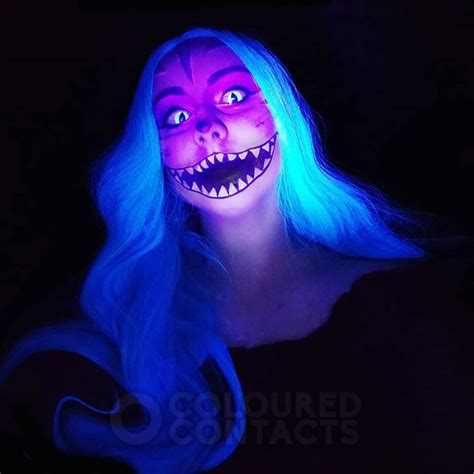 Uv Ultra Violet Contact Lenses Rave And Glow Colored Eye Contacts