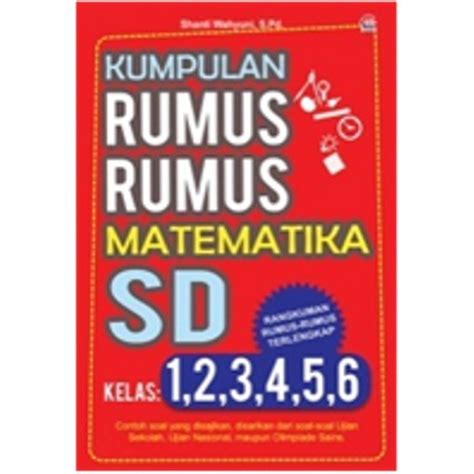 Original KUMPULAN RUMUS MATEMATIKA SD Buku Self Improvement Development