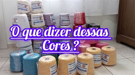 Comprei 55k Dos Barbante Crochetka O Que Eu Achei Das Cores Veio