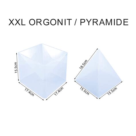 Silikonform Orgonit Pyramide DEIN EPOXIDHARZ Exklusiv