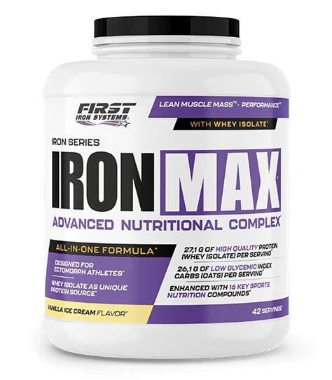 Iron Max First Iron Systems Nutrition Sportive