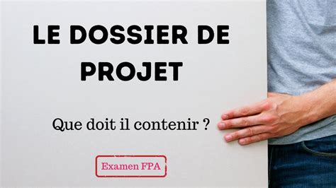 Exemple De Dossier De Pr Sentation Dun Projet Word Guide Complet Idee